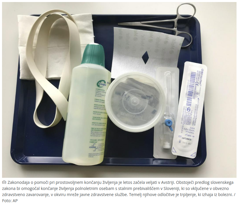 Zakon med (trpečim) življenjem in (dostojno) smrtjo